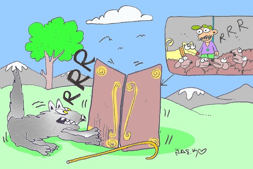 Cartoon: to be safe (medium) by yasar kemal turan tagged to,be,safe
