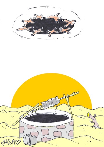 Cartoon: transformation (medium) by yasar kemal turan tagged transformation