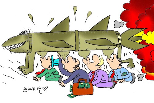 Cartoon: war goddesses (medium) by yasar kemal turan tagged war,goddesses