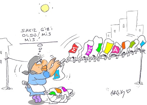 Cartoon: weak economy (medium) by yasar kemal turan tagged weak,economy