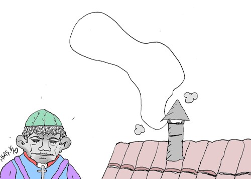 Cartoon: white is good black is also goo (medium) by yasar kemal turan tagged white,is,good,black,also,goo