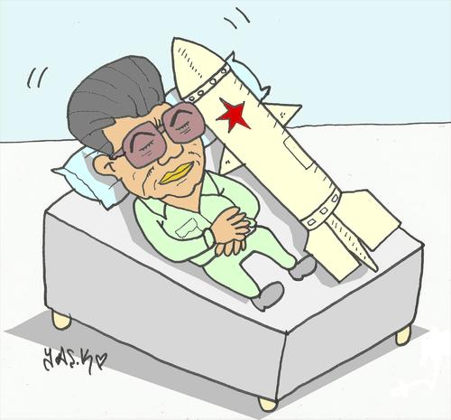 Cartoon: will (medium) by yasar kemal turan tagged il,jong,kim,will