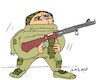 Cartoon: armory (small) by yasar kemal turan tagged armory