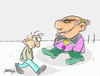 Cartoon: behind the ear (small) by yasar kemal turan tagged behind,the,ear