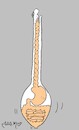 Cartoon: spoon (small) by yasar kemal turan tagged spoon