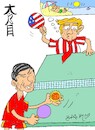 Cartoon: China s artificial sun (small) by yasar kemal turan tagged china,artificial,sun