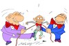 Cartoon: extortion (small) by yasar kemal turan tagged extortion