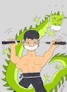 Cartoon: great fight (small) by yasar kemal turan tagged great,fight