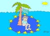 Cartoon: European (small) by yasar kemal turan tagged greece crisis european union economy