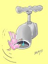 Cartoon: hard life (small) by yasar kemal turan tagged hard,life
