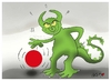 Cartoon: tragedy of Japanese (small) by yasar kemal turan tagged japan
