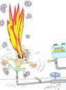 Cartoon: natural gas bill (small) by yasar kemal turan tagged natural,gas,bill