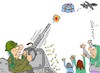 Cartoon: peace sought (small) by yasar kemal turan tagged peace,sought