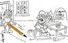 Cartoon: Pinocchio (small) by yasar kemal turan tagged pinocchio
