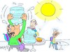 Cartoon: respect for water (small) by yasar kemal turan tagged respect,for,water