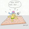Cartoon: ball love of (small) by yasar kemal turan tagged risk