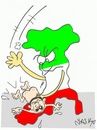 Cartoon: silvio berlusconi (small) by yasar kemal turan tagged silvio berlusconi italy banana