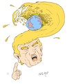 Cartoon: The Big Wave (small) by yasar kemal turan tagged the,big,wave
