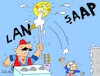 Cartoon: thermonuclear coolness (small) by yasar kemal turan tagged thermonuclear,coolness