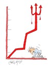 Cartoon: trace of the devil (small) by yasar kemal turan tagged trace,of,the,devil