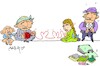 Cartoon: unfair life (small) by yasar kemal turan tagged unfair,life