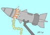 Cartoon: wild (small) by yasar kemal turan tagged wild,weapons,missile,nuclear,israel,iran,usa
