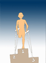 Cartoon: DisAbility (small) by karunakar tagged disability
