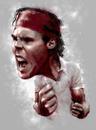 Cartoon: Nadal (small) by AudreyD tagged nadal,tennis,champion,audrey,dugan,sport,caricature