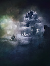 Cartoon: Lichtspiel (small) by alesza tagged digital digitalart digitalpainting lichtspiel light cloud mountains environment freedom landscape nature painting procreate ipadart wanderlust outdoors tranquility