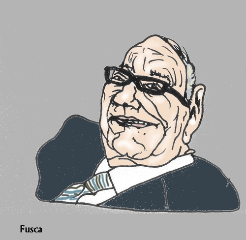 Cartoon: Rupert Murdoch new tel cracker (medium) by Fusca tagged spy,murdoch,assange,media,cracker