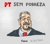 Cartoon: Brazilian ruling party PT (small) by Fusca tagged corruption,brazil,pt,palocci,lula,dilma,totalitarism