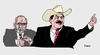 Cartoon: Golpist Zelaya follower Garcia (small) by Fusca tagged corruption,golpist,chavist,latinamerican,bolivarian,latrocracy