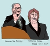Cartoon: Rompuy and Ashton (small) by Fusca tagged europe,politics,international