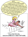 Cartoon: Guter Grund (small) by rpeter tagged mann frau bett liebe puff nackt sex sexy