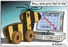 Cartoon: Leidtragende (small) by rpeter tagged tigerente,umfrage,100tage,merkel,westerwelle,tief,schwarz,gelb