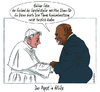 Cartoon: Lobbyist (small) by rpeter tagged papst,afrika,kondome,verdikt,aids,verhütung,katholisch