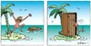 Cartoon: Ohne Worte (small) by rpeter tagged insel inselwitz wc schiffbruch