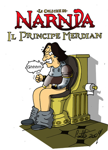 Cartoon: Le coliche di Narnia (medium) by ignant tagged le,cronache,di,narnia,film,cinema,cartoon