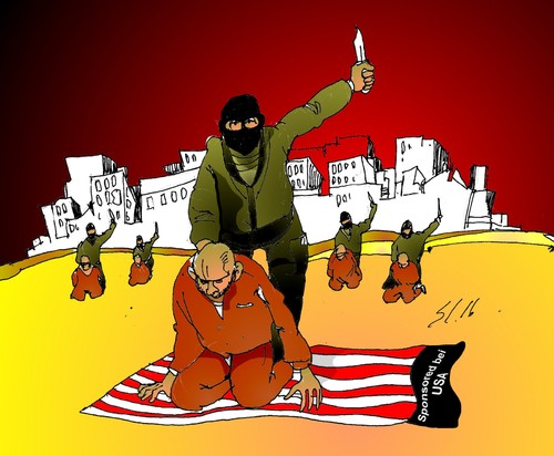 Cartoon: Ein Geschenk (medium) by medwed1 tagged sirien,krieg,schmerz