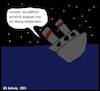 Cartoon: Schiffsuntergang... (small) by Kruscha tagged schiffsuntergang,übergewicht,fettleibigkeit,adipositas,nacht,meer,ozean