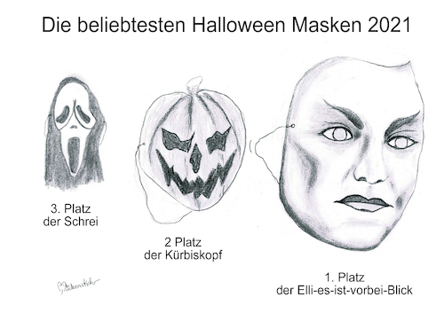 Cartoon: Halloween (medium) by Mückenstich tagged halloween