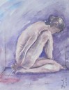 Cartoon: Nude 9 (small) by boa tagged painting,color,oil,boa,romania,painter,landscape