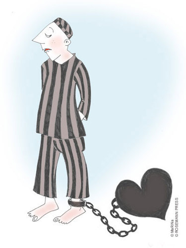 Cartoon: Doomed to love (medium) by eCardoon tagged love,loneliness,alone