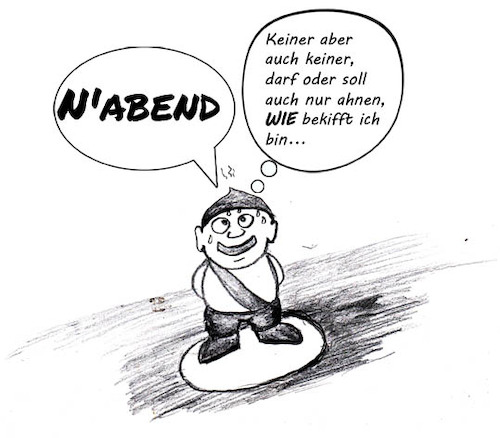 Cartoon: mainzelmann (medium) by Leviathan64 tagged mainzelmann