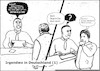 Cartoon: dieser blick (small) by Leviathan64 tagged chef,arbeit