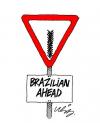 Cartoon: Brazilian road-sign (small) by neilo tagged brazilian sign