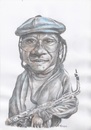 Cartoon: Lester Sterling (small) by Joen Yunus tagged carricature colored pencil lester sterling