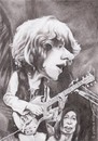 Cartoon: Mick Taylor (small) by Joen Yunus tagged pencil rock star drawing caricature