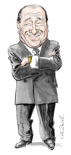 Cartoon: Silvio Berlusconi caricature (medium) by Colin A Daniel tagged silvio,berlusconi,caricature,colin,daniel