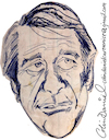 Cartoon: Richard Crenna caricature (small) by Colin A Daniel tagged richard,crenna,caricature